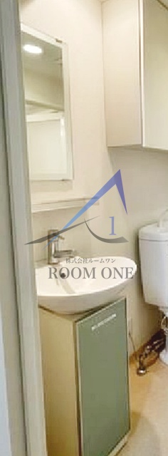 洗面設備　洗面台です。