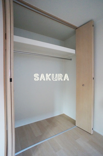 収納　お荷物の多い方でも安心のクローゼット付き♪