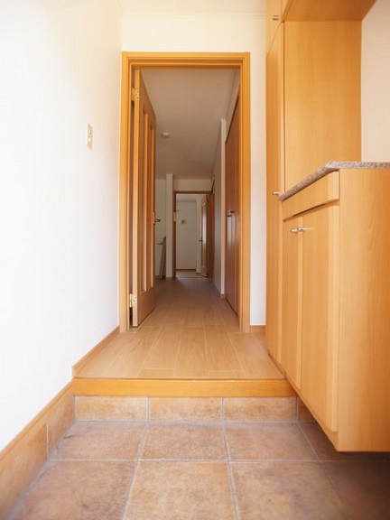 玄関　玄関スッキリ！