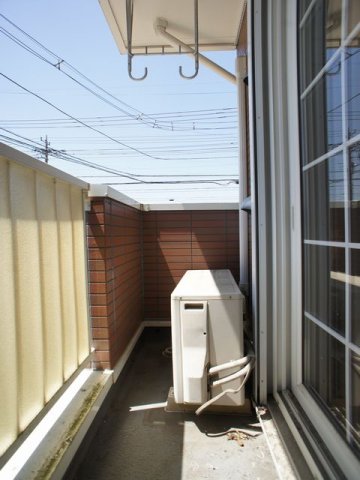 バルコニー　日当たり良好！お洗濯物がたくさん干せます♪