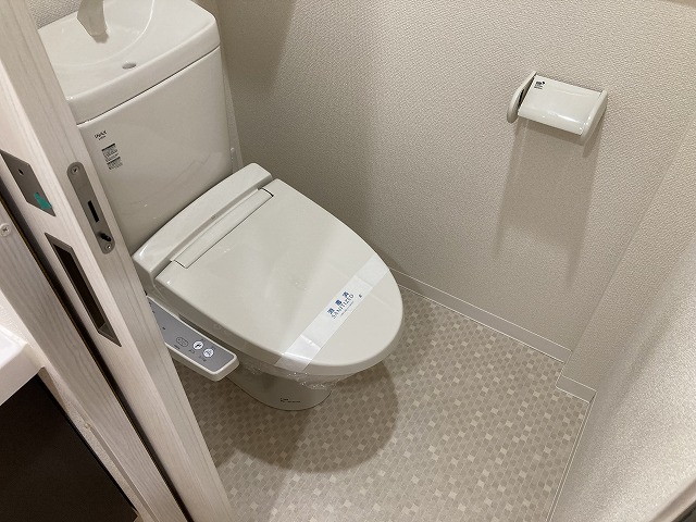 トイレ　ゆったりとした空間のトイレです
