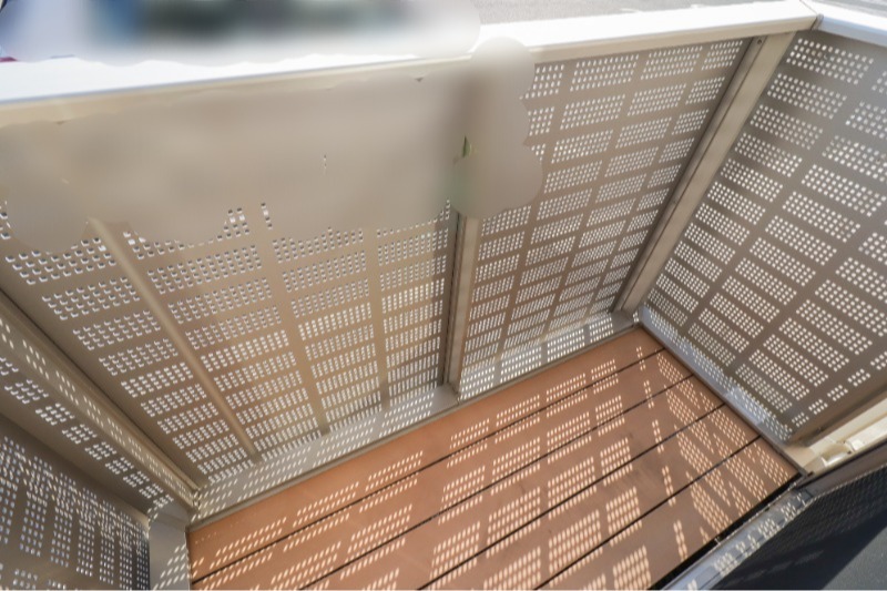 バルコニー　図面と現状に相違がある場合には現状を優先