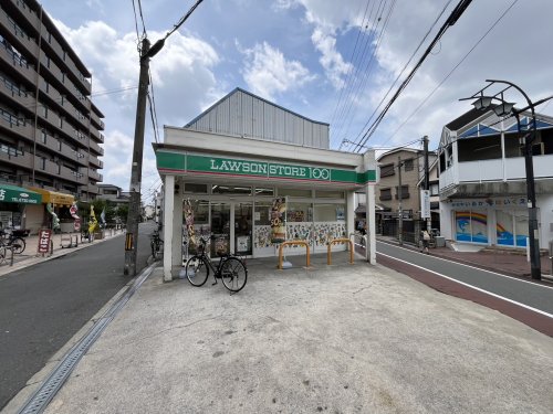 コンビニ　ローソンストア100 LS若江岩田店（コンビニ）まで311m