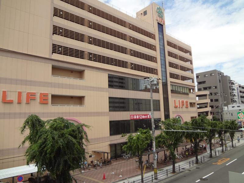 スーパー　Life ライフ今里店（スーパー）まで371m