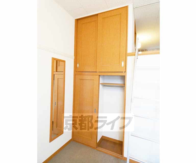 収納　ロフトも付いているお部屋です