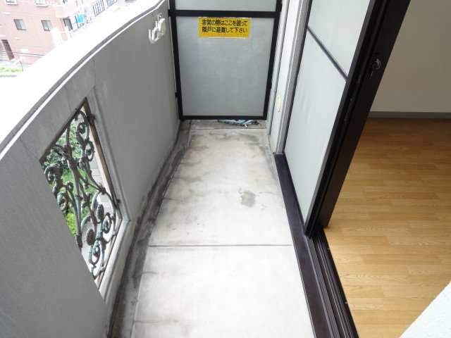 バルコニー　別号室の写真です。