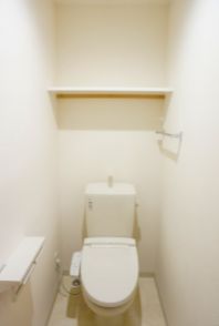 トイレ　ゆったりとした空間のトイレです