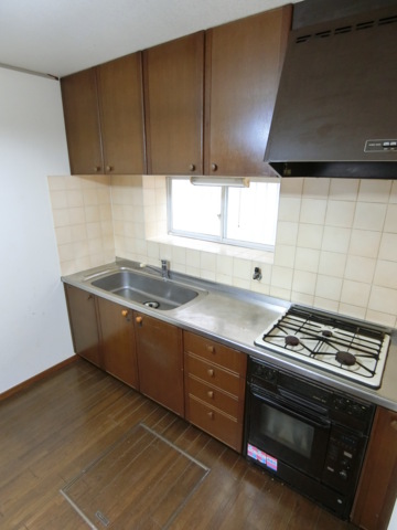 キッチン　広いキッチンは、料理もしやすく、おすすめ☆