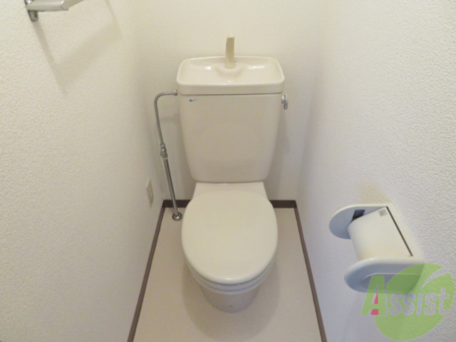 トイレ　トイレはこちらになります、清潔感がありますね。