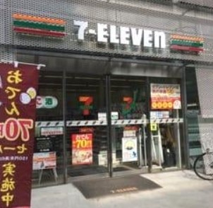 コンビニ　セブンイレブン 墨田亀沢3丁目店（コンビニ）まで502m