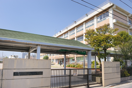 中学校　葛飾区立一之台中学校（中学校）まで347m