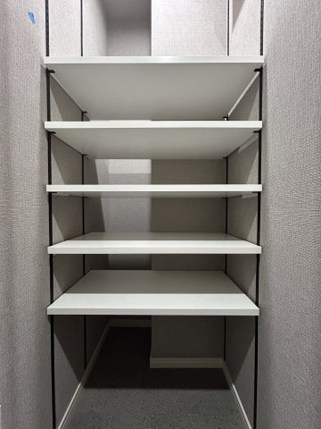 収納　大きなスペースがあり、収納には困りません