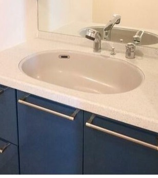 洗面設備　※同タイプ別部屋の写真です。