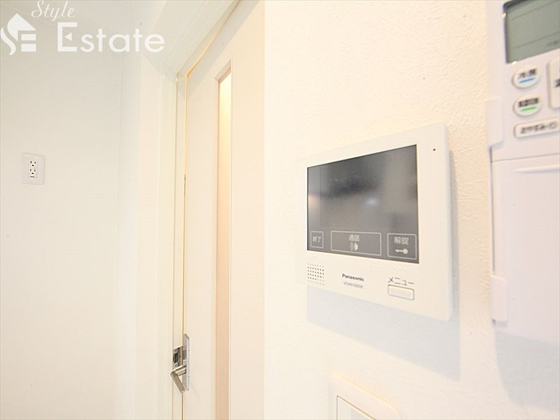 セキュリティ　モニター付きインターホン