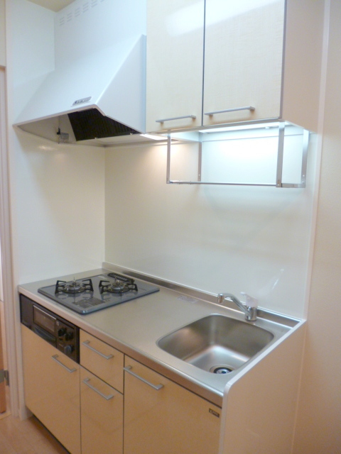 キッチン　★ガス２口グリルのシステムキッチン★