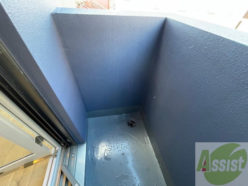 バルコニー　バルコニーです。洗濯物を干したり一息ついたりできますね！