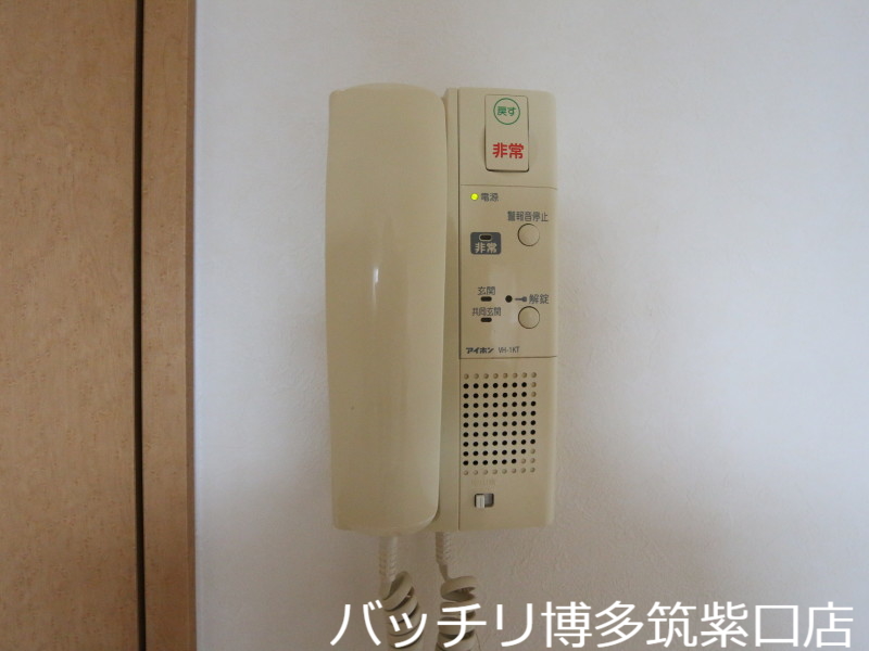 セキュリティ　画像は別号室の為、現状優先になります。