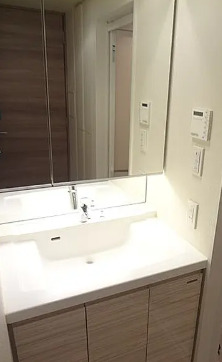 洗面設備　別タイプ部屋　参考写真です