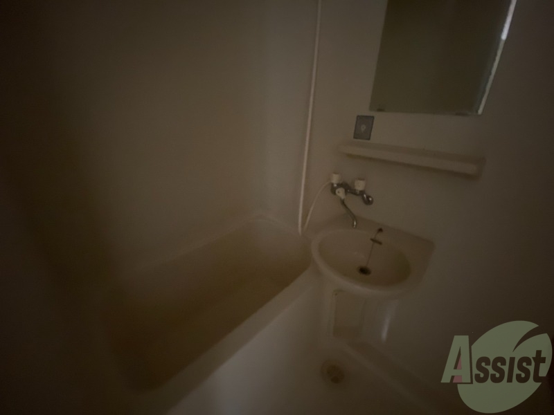 バス・シャワールーム　バスルームは狭すぎず、シャワーも浴びやすそうです。