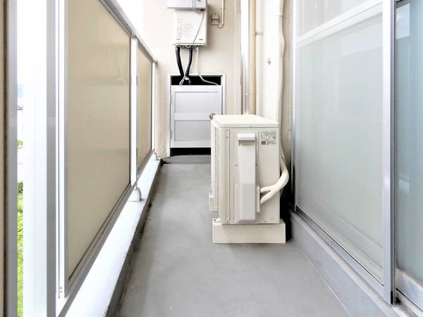 バルコニー　ビレッジハウスの同一物件・同一タイプの間取りの写真です