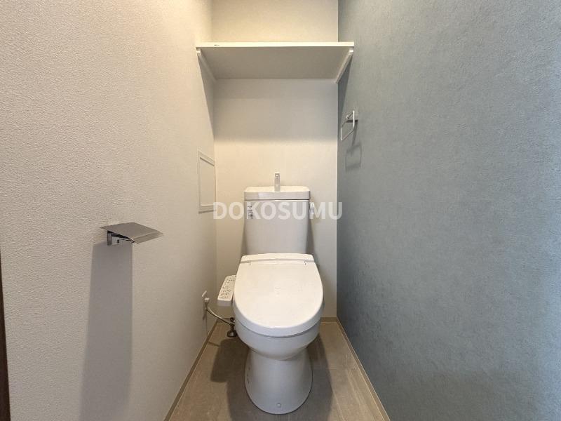 トイレ　毎日使う場所だからこそ、心地よさと清潔感にこだわりました。