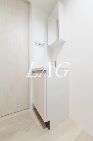 洗面設備　洗面台です。