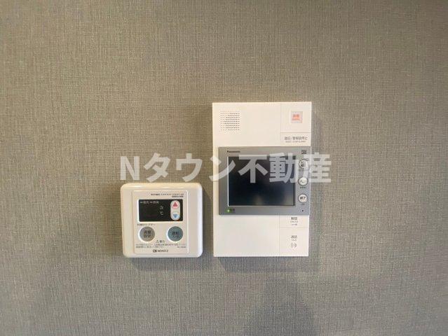セキュリティ　モニター付きインターフォンです