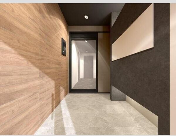 エントランス　パース(完成予想図）