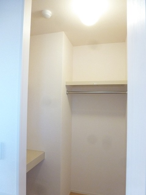 収納　ウォークインクローゼットです。