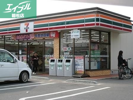 コンビニ　セブンイレブン 倉敷東富井店（コンビニ）まで613m
