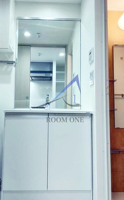 洗面設備　洗面台です。