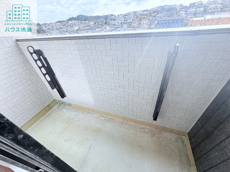 バルコニー　※建築中の写真になります※