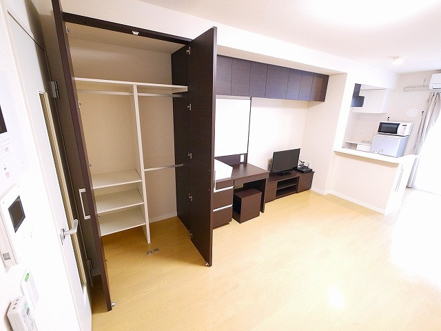 収納　収納のためのスペースです