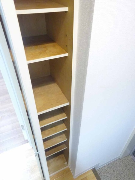 収納　収納があります