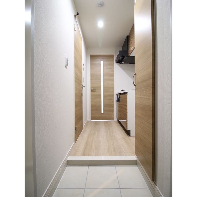 玄関　プレール・ドゥーク上中里　北区上中里2