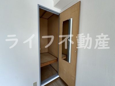 収納　大きなものも収納できそうです