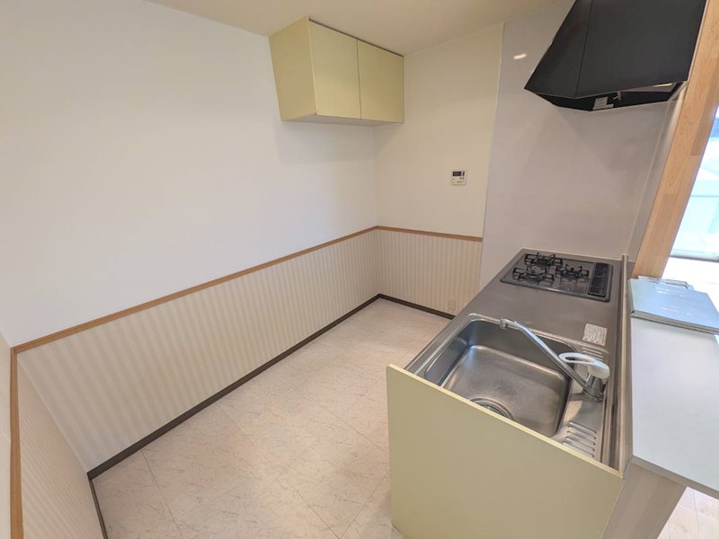 キッチン　キッチンスペース広いです