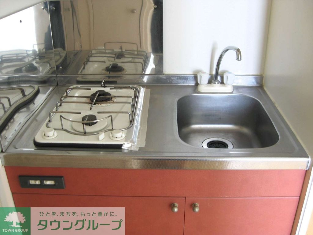 キッチン　使いやすいコンパクトなキッチンです