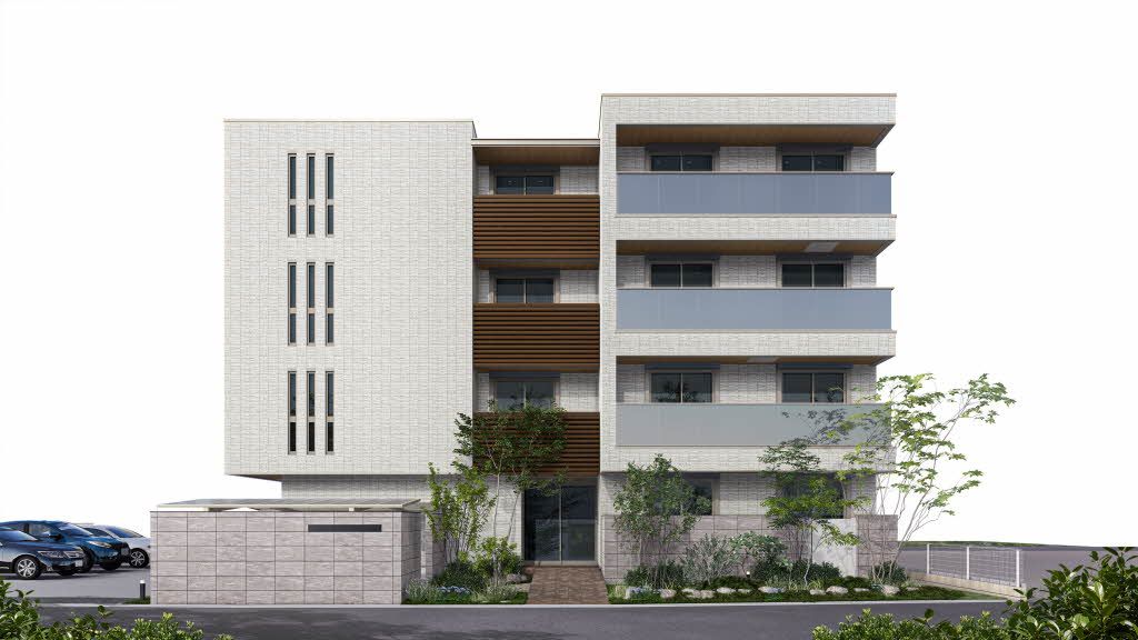 建物外観　完成予想図