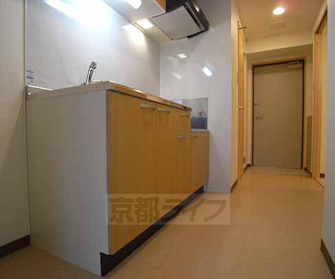 居室・リビング　広めのキッチンスペース。