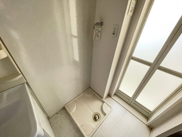 その他　脱衣所に洗濯機が置けます