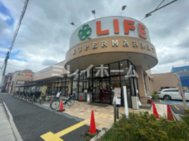 スーパー　ライフ鵜の木店（スーパー）まで283m