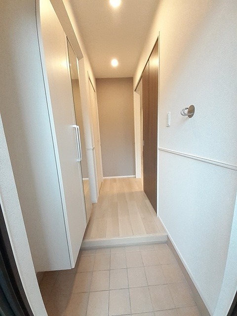 玄関　シューズボックス完備です。