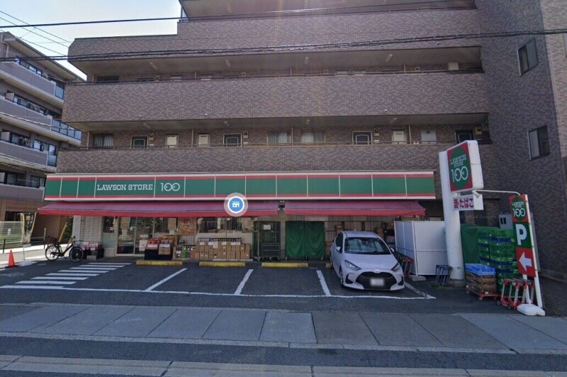 コンビニ　ローソンストア100市川末広二丁目店（コンビニ）まで278m