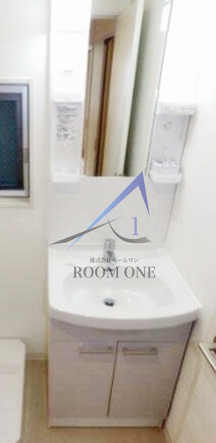 洗面設備　洗面台です。