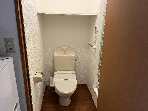 トイレ　温水洗浄便座設置