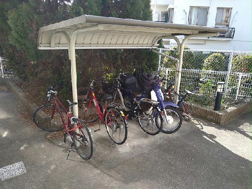 その他共有部分　駐輪場　原付＆自転車のみ駐輪可能
