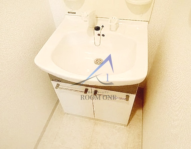 洗面設備　洗面台です。