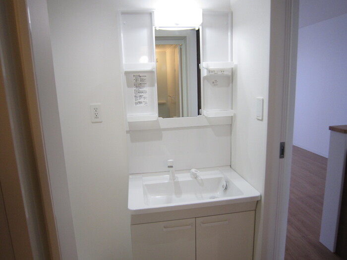 洗面設備　洗面所です