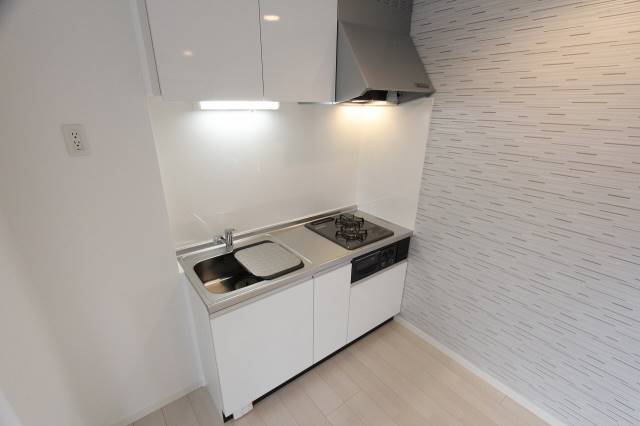 キッチン　３０１号室撮影。